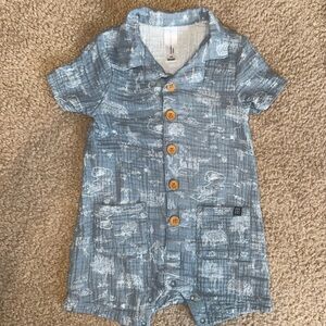 Kids Linen Romper